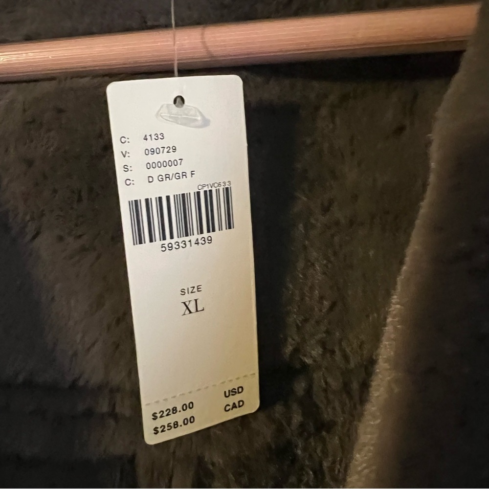 Anthropologie Brown Trench Coat with Tailored Fit and High Collar - Picture 9 of 11